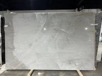 Athens White/White Taj 124x79 Polished Quartzite Slab