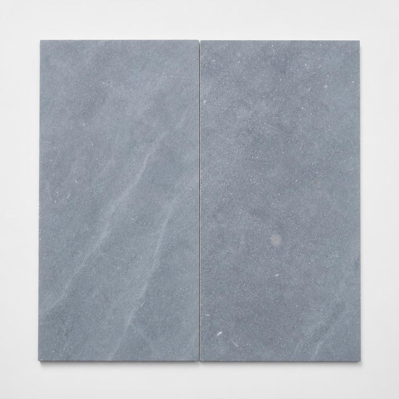 Atlantic Blue 12x24 Sandblast Limestone Pool Coping close-up