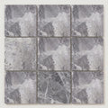 Atlantic Gray Marble 12x12 Polished/Honed Tile close-up