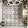 Atlantic Gray Marble 12x12 Polished/Honed Tile — Laundry Room floor