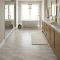 Atlantic Gray Marble 24x24 Polished/Honed Tile — Primary Bath floor