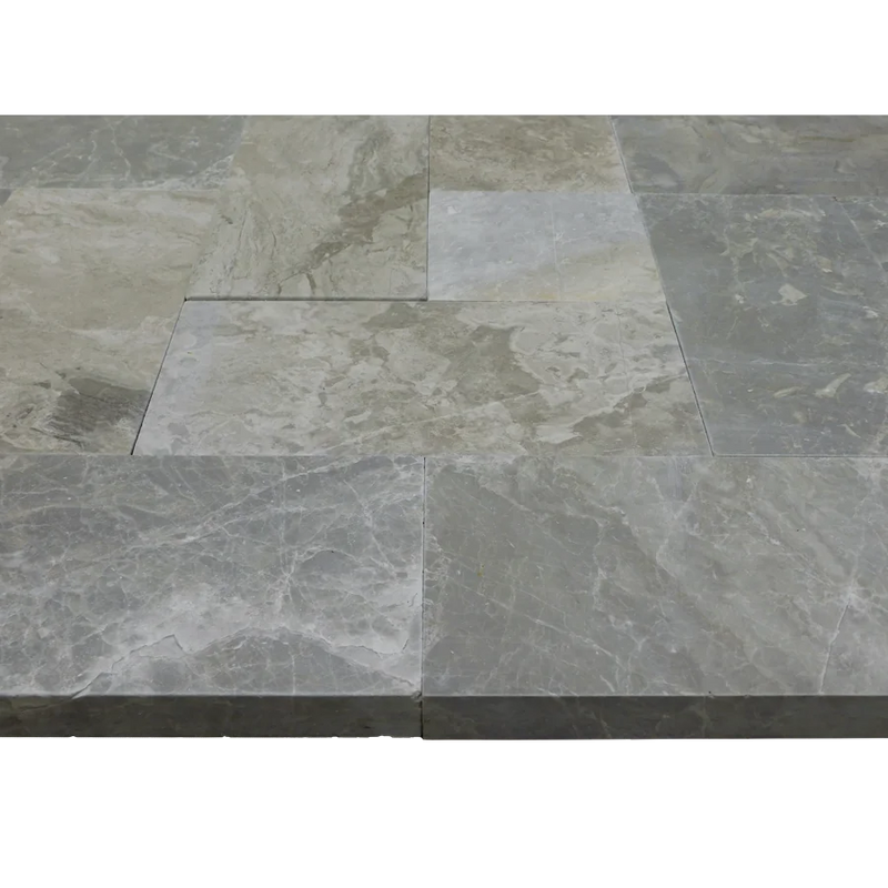 Atlantic Grey 6x12 Sandblasted Marble Paver