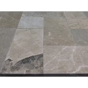 Atlantic Grey 6x6 Sandblasted Marble Paver