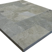 Atlantic Grey 6x6 Tumbled Marble Tile