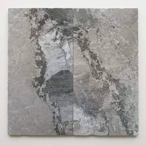 Atlantic Grey Marble Tile 12x24 Polished close-up