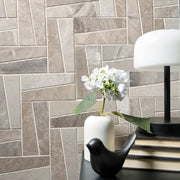 Atlantic Grey Modella Multi Finish Marble & Dolomite Mosaic