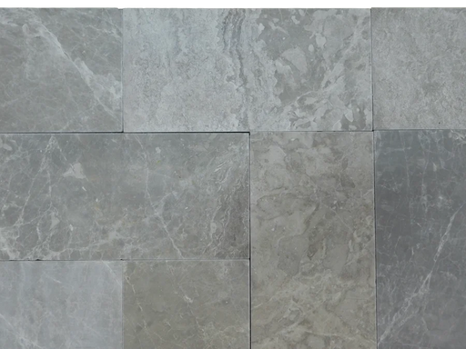 Atlantic Grey 6x12 Sandblasted Marble Paver