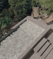Atlantico Sand 6x6 Glazed Porcelain Pool Tile