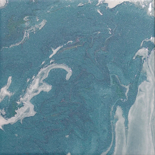 Maritima Turquoise 6x6 Porcelain Waterline Tile