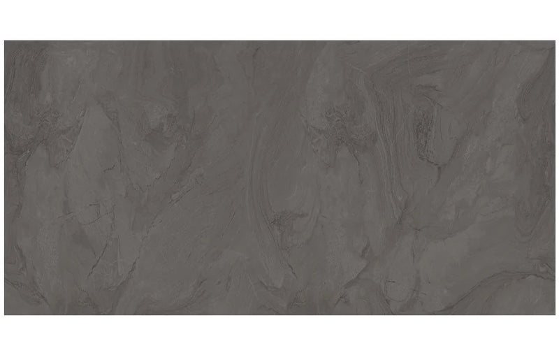 Atlantis Anthracite 48x96 Polished Porcelain Slab