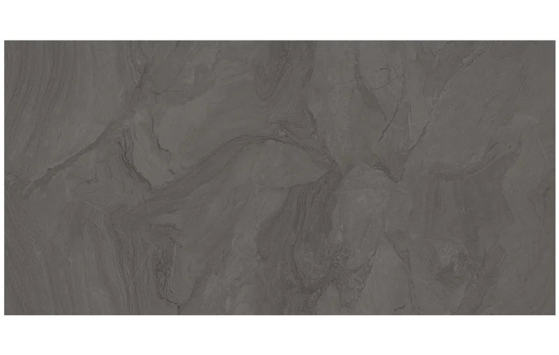 Atlantis Anthracite 48x96 Polished Porcelain Slab