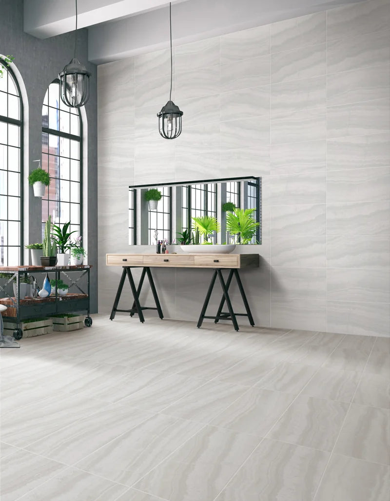 Atlas Warm Grey 11x22 Porcelain Tile