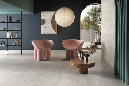 Attitude White 48x48 Natural Porcelain Tile