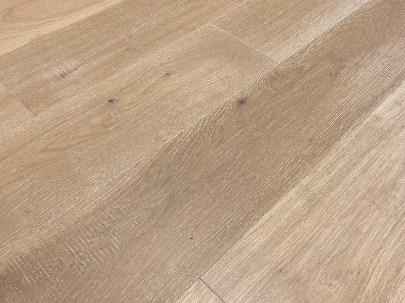 Audere Native Birch 9xRL(24-73) Wirebrushed UV Lacquer Oak Engineered Hardwood Flooring