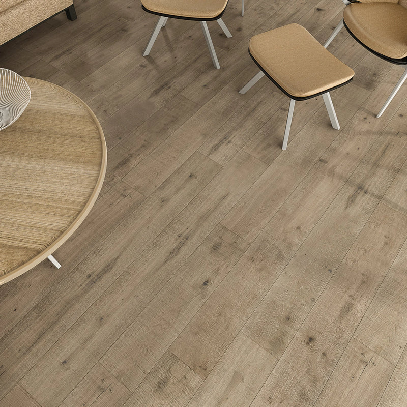 Audere Native Birch 9xRL(24-73) Wirebrushed UV Lacquer Oak Engineered Hardwood Flooring