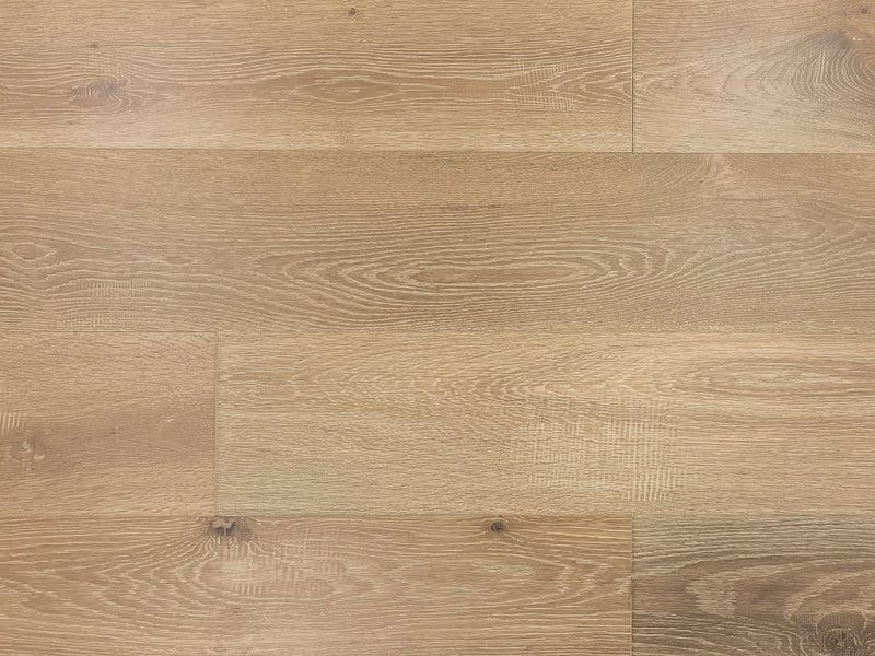Audere Rich Ecru 9xRL(24-73) Wirebrushed UV Lacquer Oak Engineered Hardwood Flooring