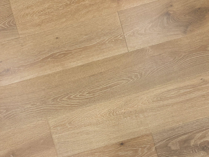 Audere Rich Ecru 9xRL(24-73) Wirebrushed UV Lacquer Oak Engineered Hardwood Flooring