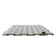 Aurora Basket Weave 12x12 Marble Mosaic