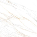 Aurum Calacatta 36x36 Polished Marble Look Porcelain Tile