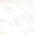 Aurum Calacatta 36x36 Polished Marble Look Porcelain Tile
