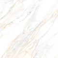 Aurum Calacatta 36x36 Polished Marble Look Porcelain Tile
