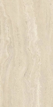 Authentic Luxe Gold 24x48 Travertine Look Porcelain Tile