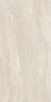 Authentic Luxe Pearl 24x48 Travertine Look Porcelain Tile