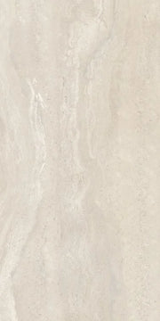Authentic Luxe Pearl 24x48 Travertine Look Porcelain Tile