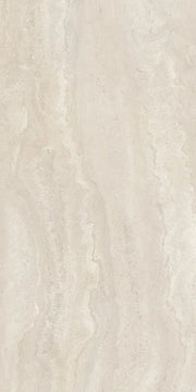Authentic Luxe Pearl 24x48 Travertine Look Porcelain Tile