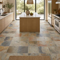 Autumn 12x12 Gauged Slate Tile — Kitchen floor
