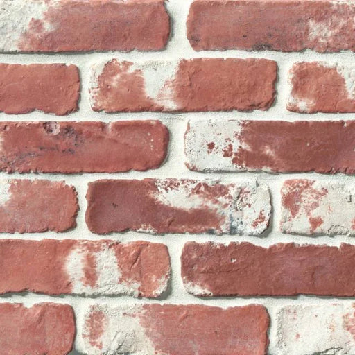 Avondale Used Red 8x2 Antik Matte Brick Ceramic Tile
