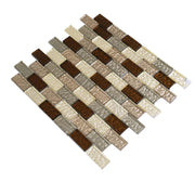 Ayres Blend 1x2 Misc. Glass Mosaic Tile