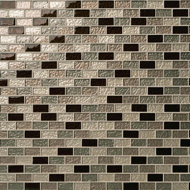 Ayres Blend 1x2 Misc. Glass Mosaic Tile