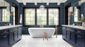 Azula Basketweave Polished Pattern Marble Mosaic Tile