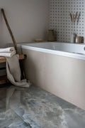 Azula Floret Polished Pattern Marble Mosaic Tile