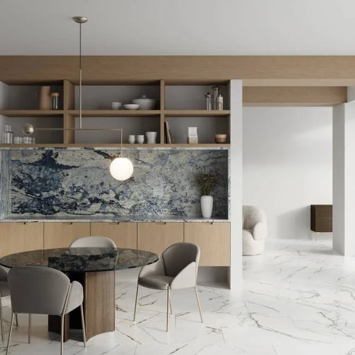 SLAB3GRE Azurite 3cm Polished Granite Slab