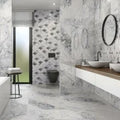 Baikal Blue 3.1x35.4 Rodapie Satin Porcelain Trim