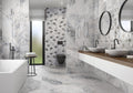 Baikal Blue 35.4x35.4 Satin Porcelain Tile