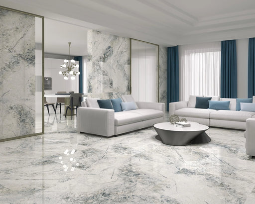 Baikal Blue 3.1x35.4 Rodapie Porcelain Trim