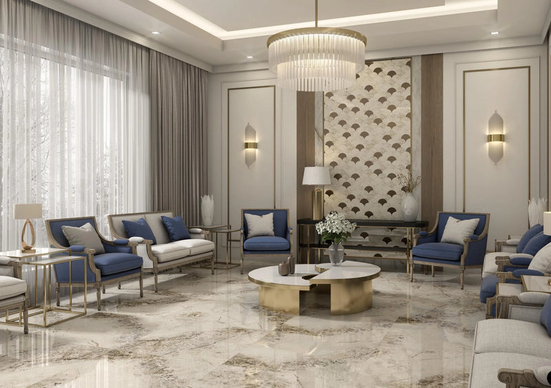 Baikal Warm 35.4x35.4 Matte Porcelain Tile