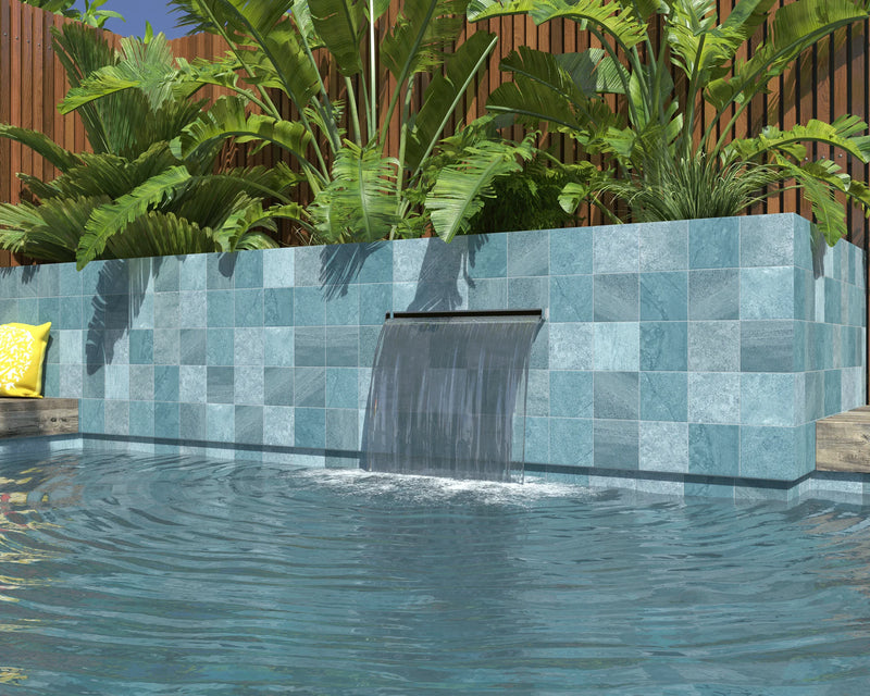 Bali Azul Anti-Slip 5.8x5.8 Porcelain Tile
