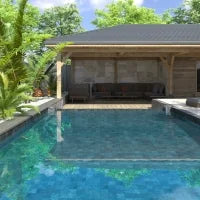 Bali Negro Bullnose 5.8x5.8 Ceramic Trim
