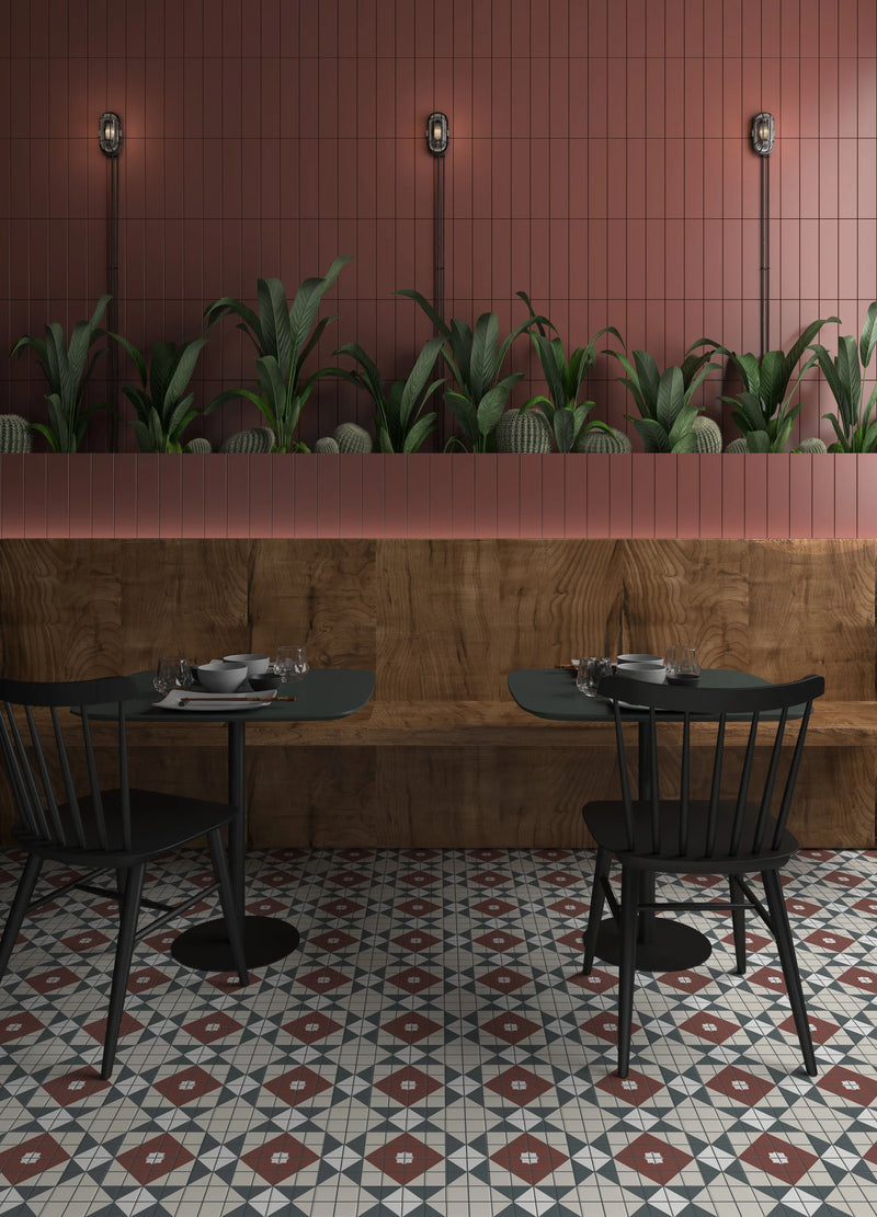 Flat Garnet 3x11.8 Matte Ceramic Tile