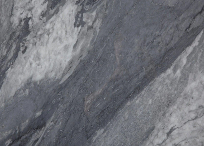 Bardiglio Honed Mini Brick Mesh Marble Mosaic