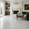 Bardiglio Imperiale (Italian) Marble 12x24 Polished/Honed Tile — Living Room floor