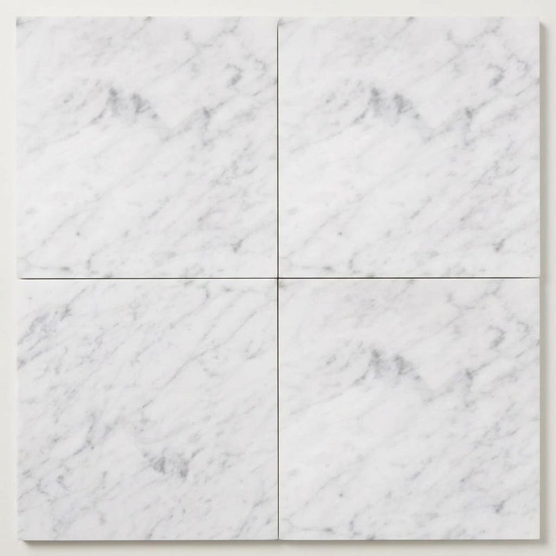 Bardiglio Nuvolato (Italian) Bardiglio Imperiale Marble 18x18 Polished/Honed Tile close-up