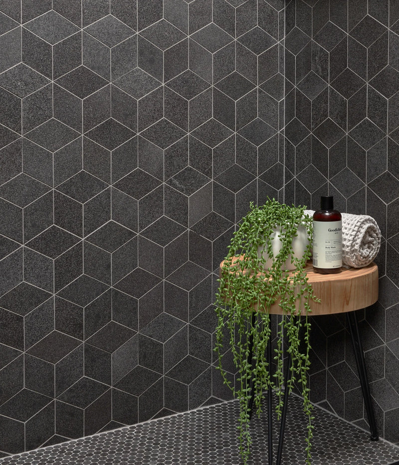 12x24x1/2 Honed Basalt Tile