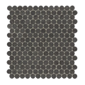 Herringbone 1x4 Honed Basalt Mesh Mosaic