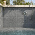Bati Eco08 2x2 Slate Mosaic Tile — Swimming Pool pool interior tiling