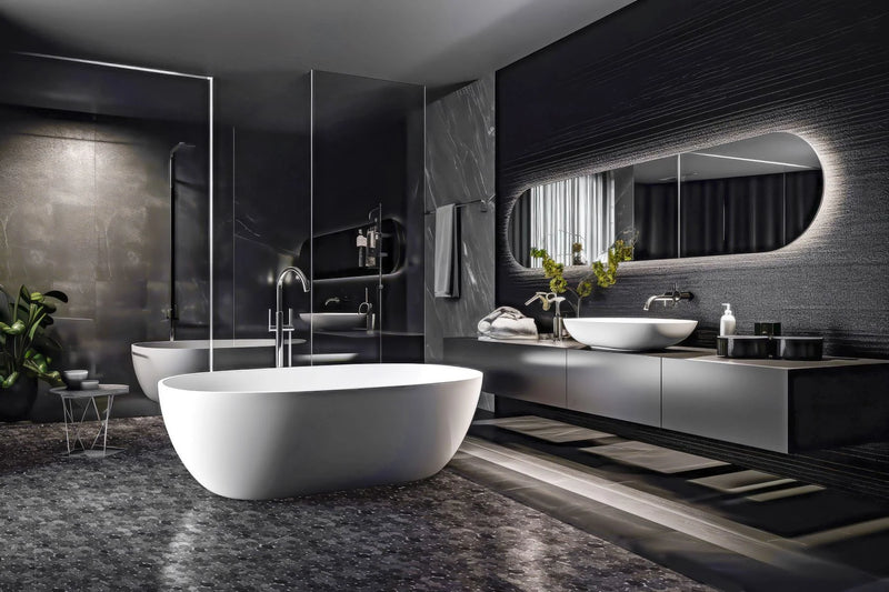 Bati Gano01R 2x2 Glass Mosaic Tile